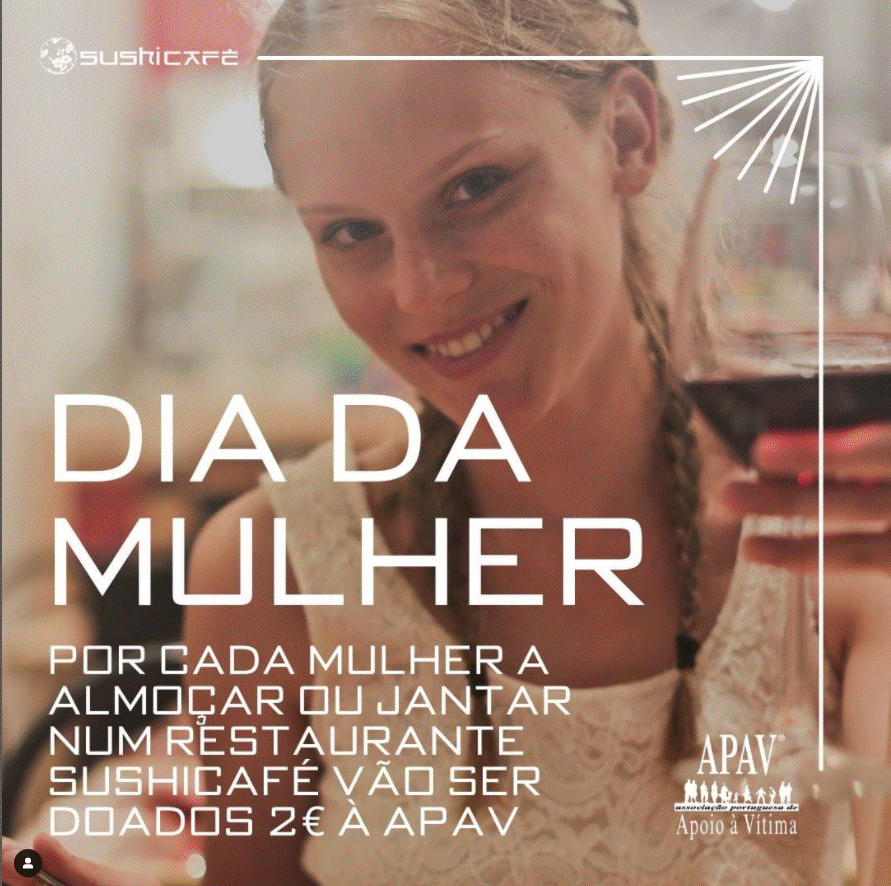 Dia da Mulher Sushi Café